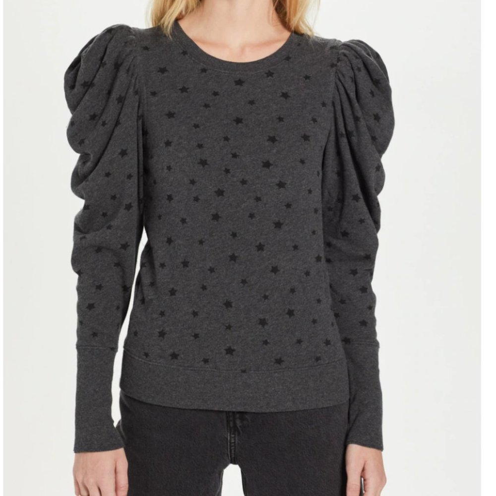 Goldie - Galaxy Tiered Puff Sleeve Sweatshirt